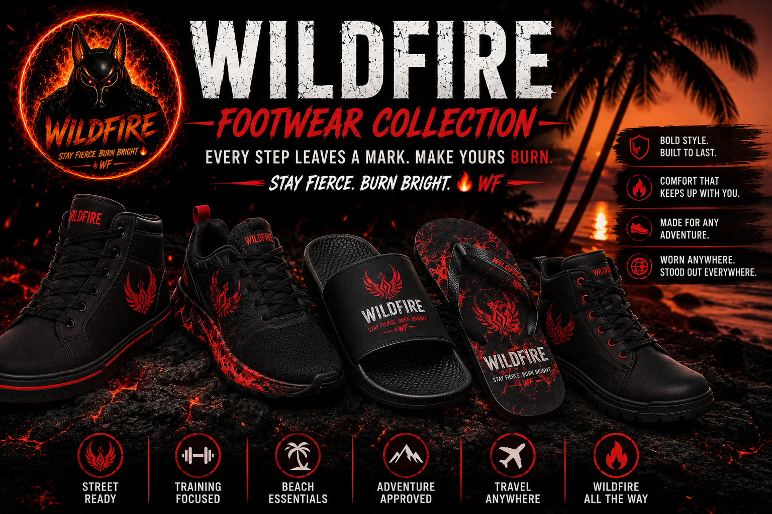 WILDFIRE Footwear Collection