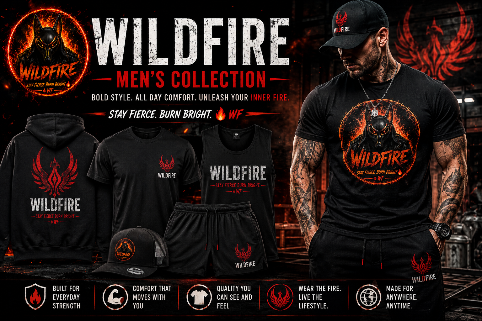 WILDFIRE Mens Collection