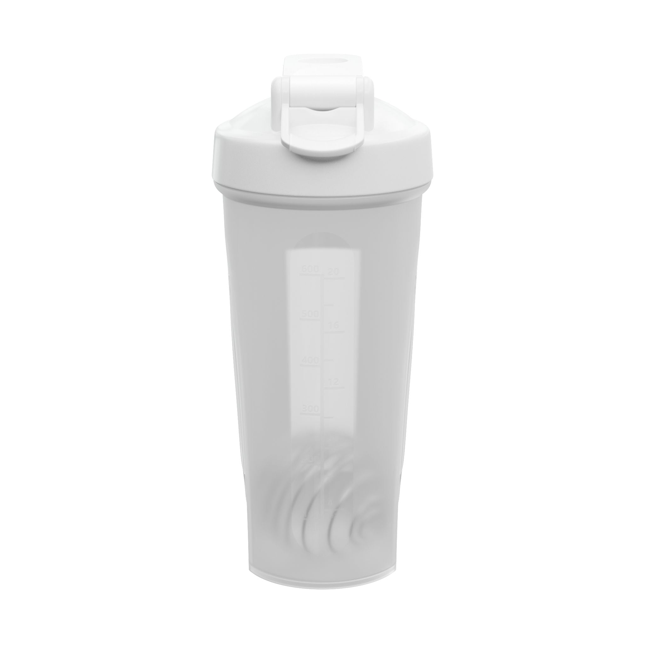 Protein Shaker Bottle — 'WILDFIRE' Flaming Vertical Logo Fitness Shaker
