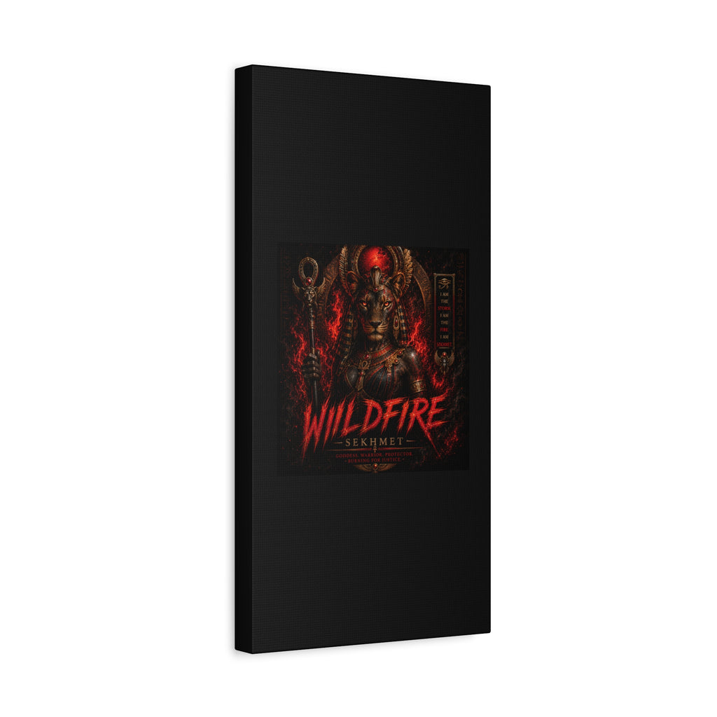 Wildfire Sekhmet Canvas — ‘WILDFIRE Matte Stretched Wall Art