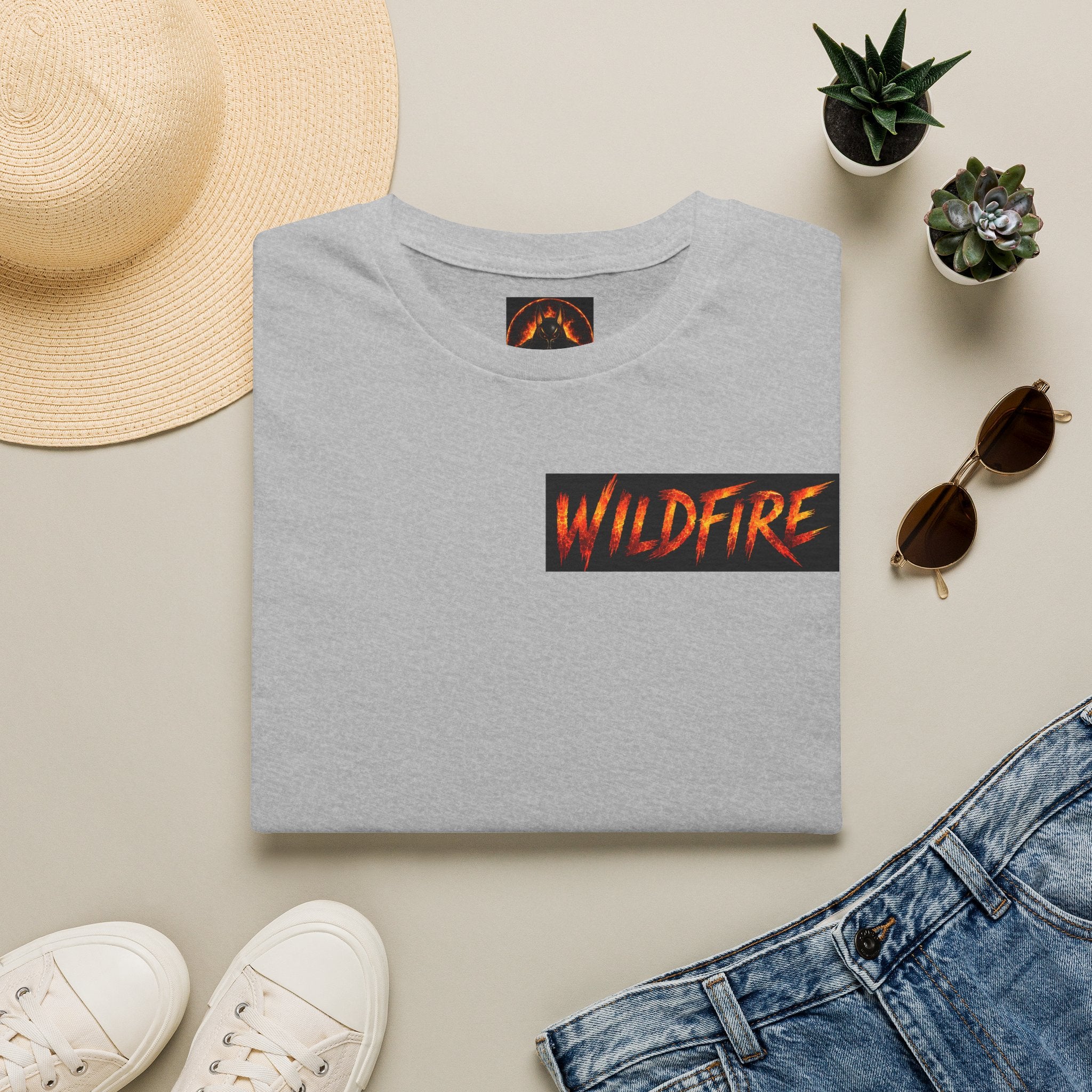 Wildfire Roaring Lion Graphic T-Shirt