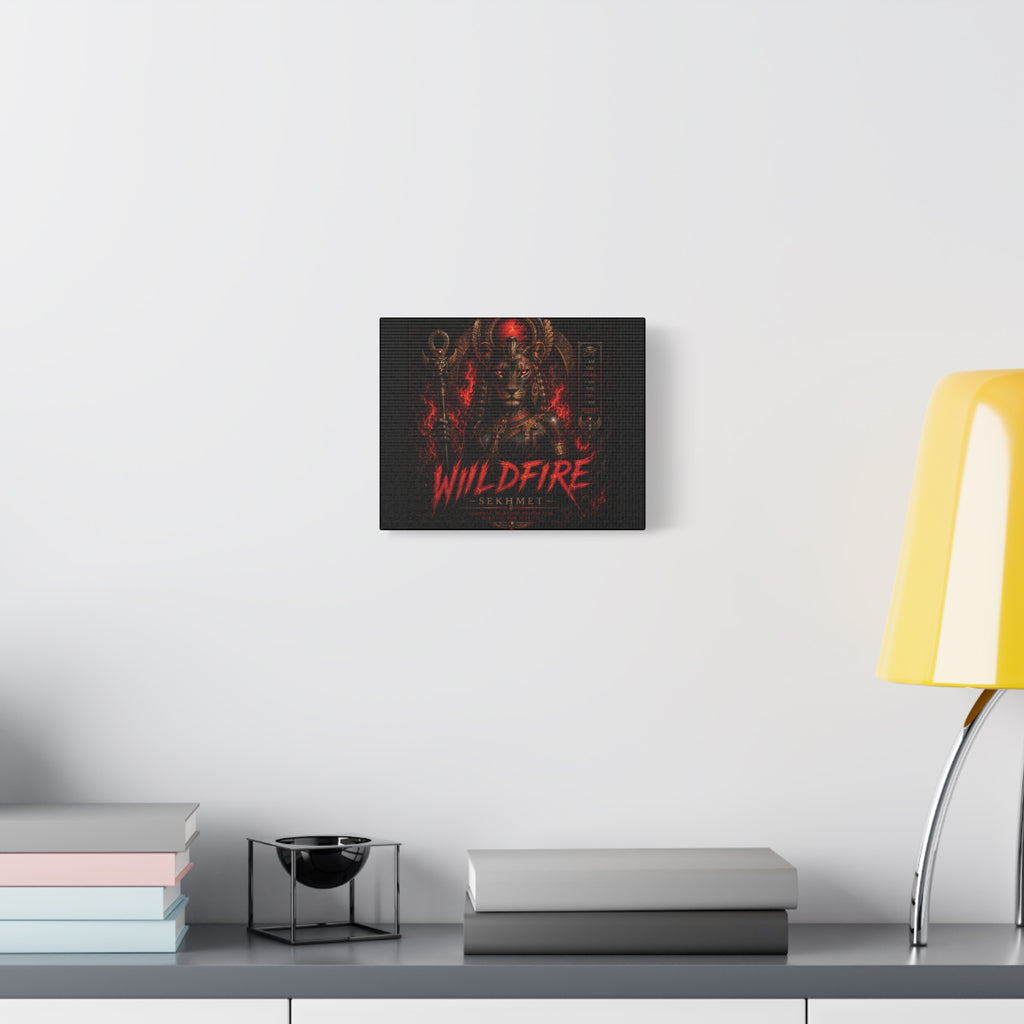 Wildfire Sekhmet Canvas — ‘WILDFIRE Matte Stretched Wall Art