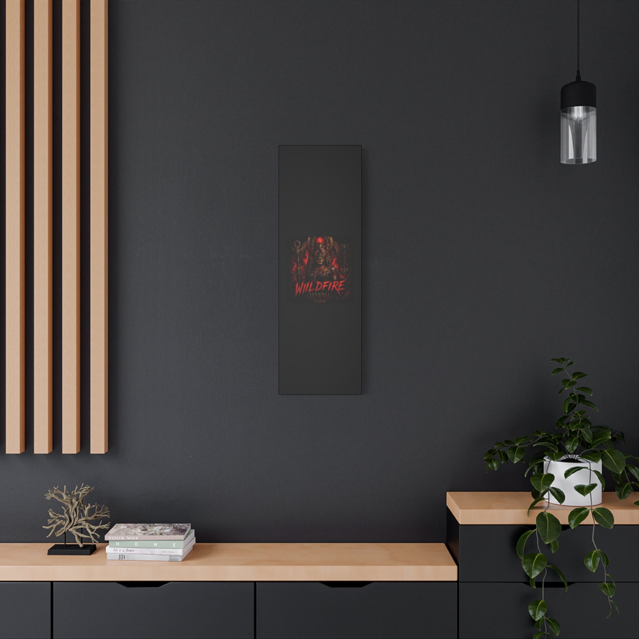 Wildfire Sekhmet Canvas — ‘WILDFIRE Matte Stretched Wall Art