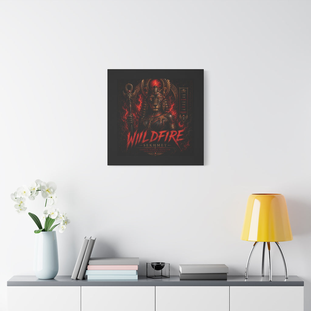 Wildfire Sekhmet Canvas — ‘WILDFIRE Matte Stretched Wall Art
