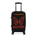 Wildfire Suitcase – 'Stay Fierce Burn Bright' Flaming Butterfly Carry-On