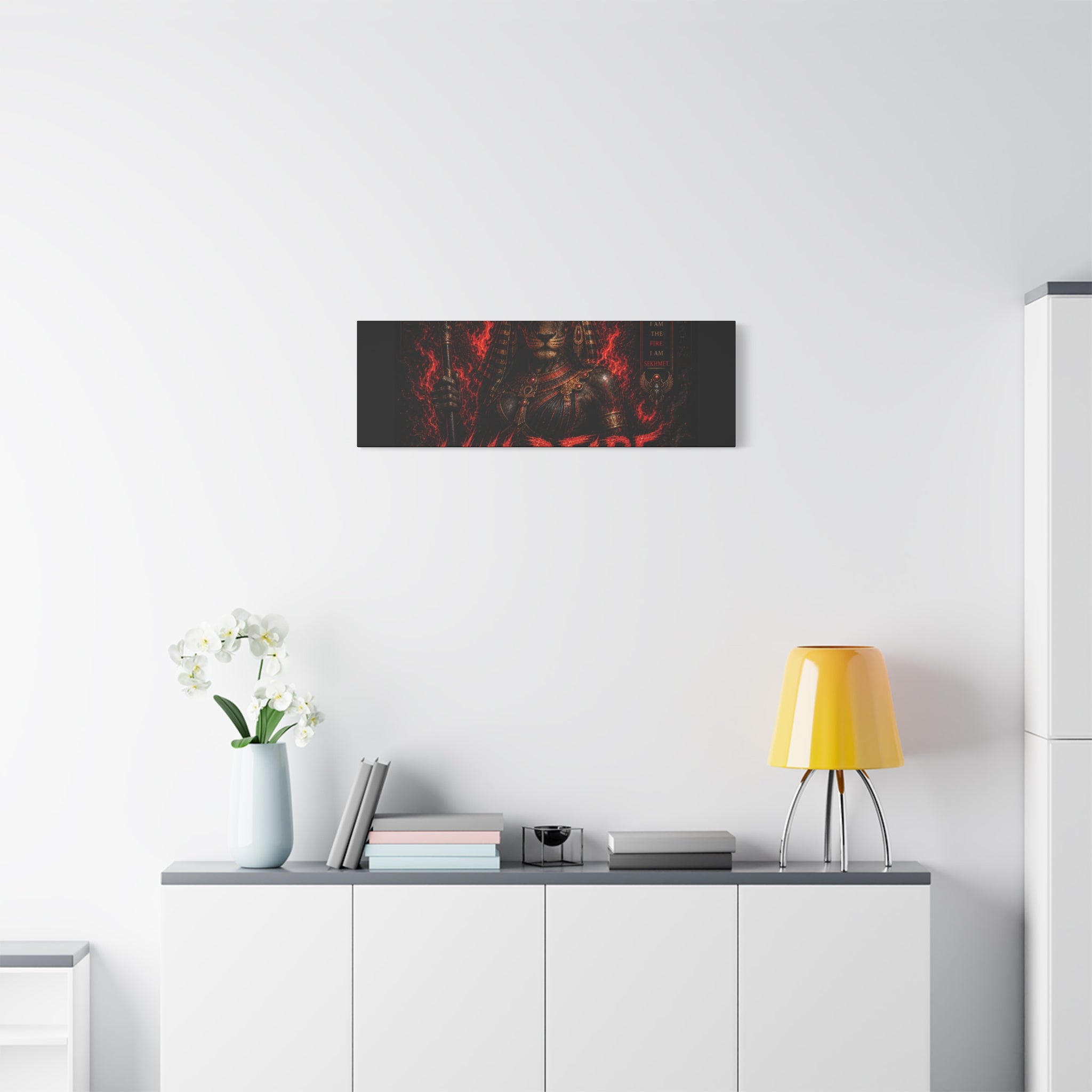 Wildfire Sekhmet Canvas — ‘WILDFIRE Matte Stretched Wall Art