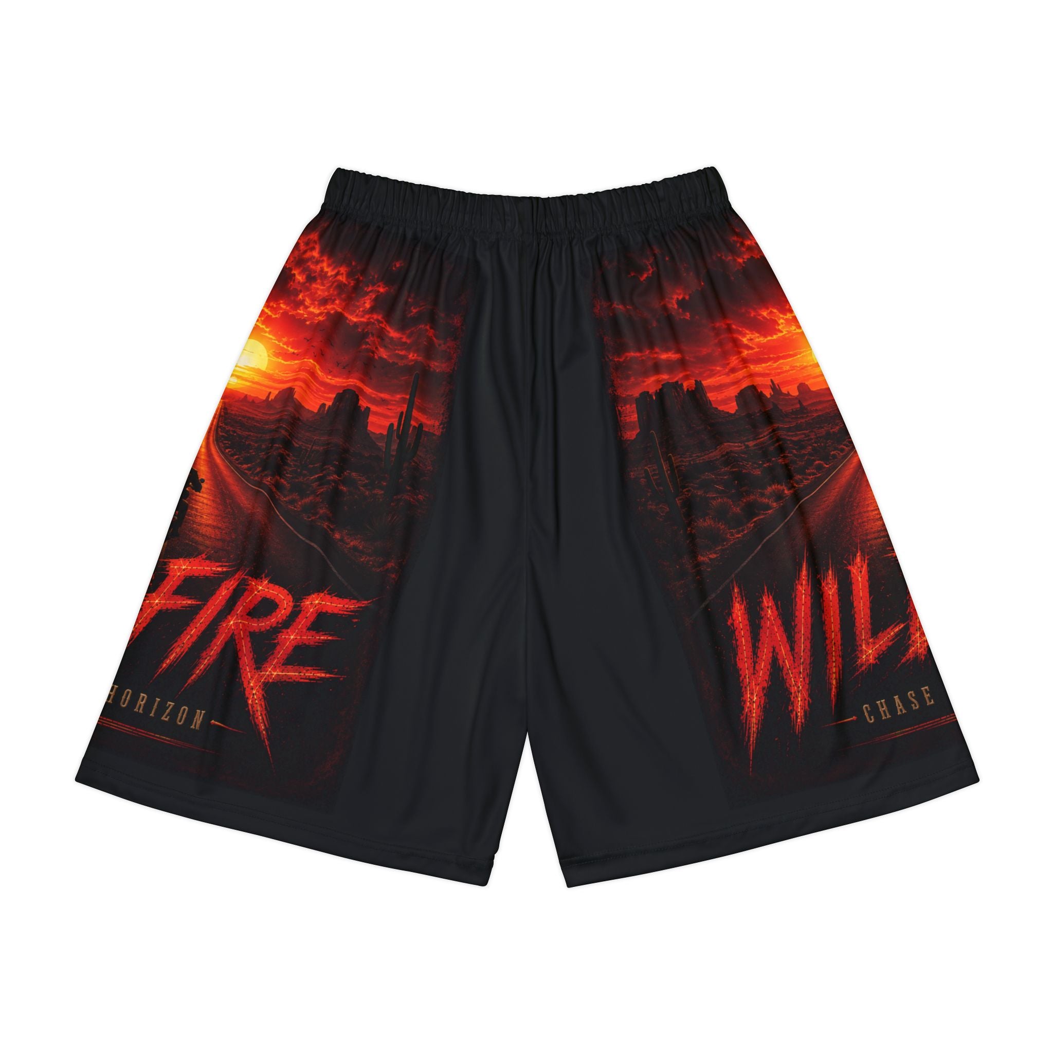 Wildfire Chase The Horizon Basketball Shorts — Men’s Athletic Shorts