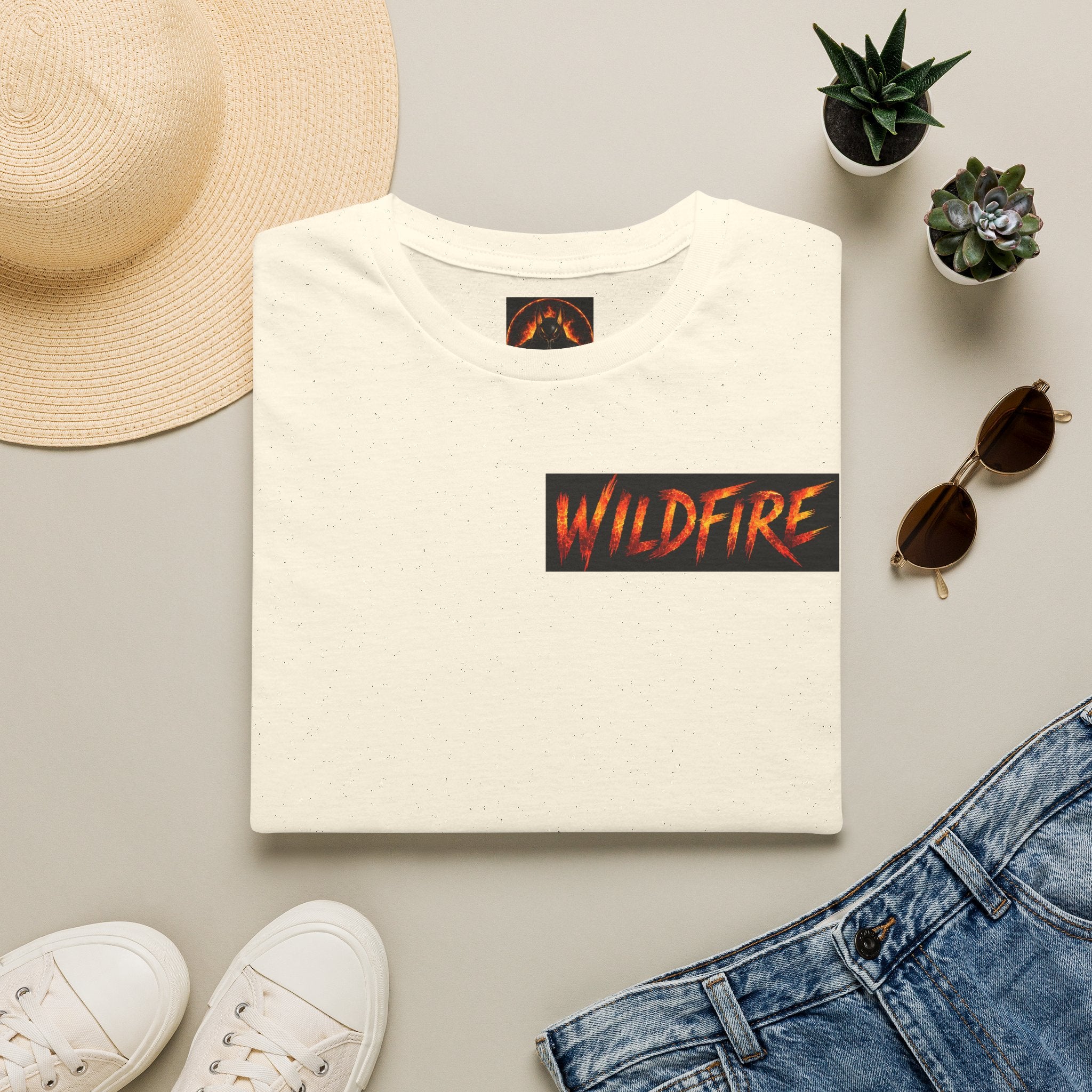 Wildfire Roaring Lion Graphic T-Shirt