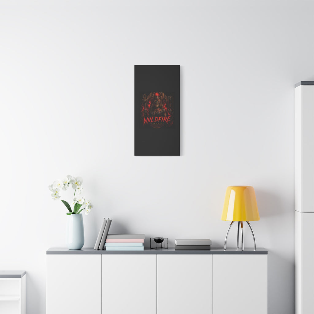 Wildfire Sekhmet Canvas — ‘WILDFIRE Matte Stretched Wall Art