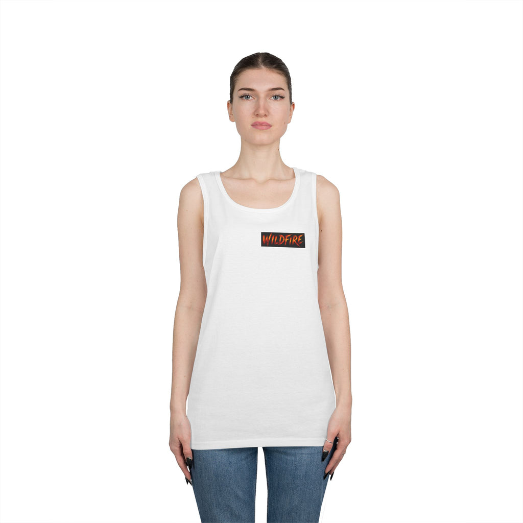 Wildfire Motorbike Tank Top — Wildfire Graphic Flame Freedom Tee