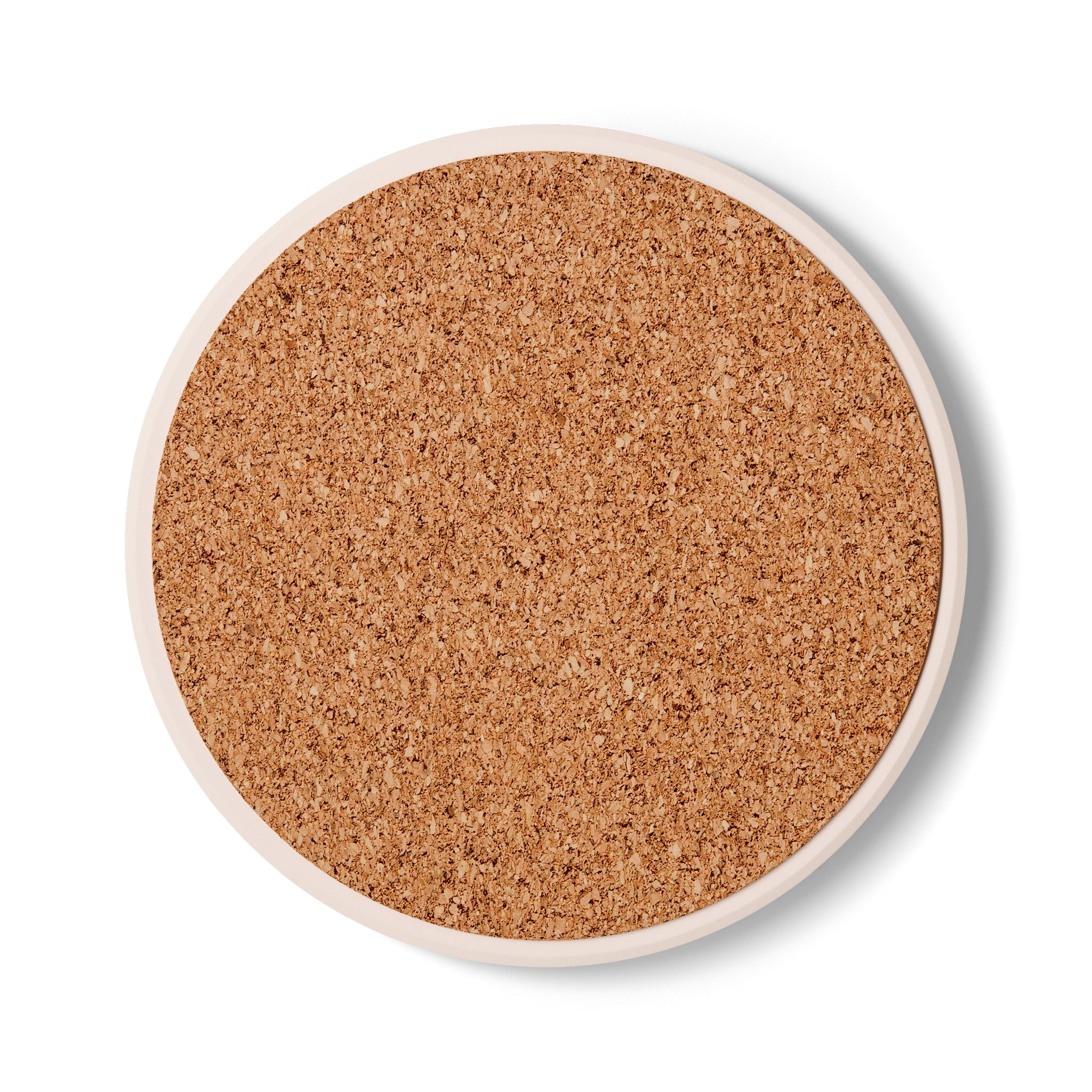 Wildfire Ceramic Coaster — Fiery Anubis Design, "Stay Fierce Burn Bright"