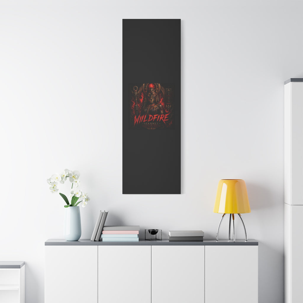 Wildfire Sekhmet Canvas — ‘WILDFIRE Matte Stretched Wall Art