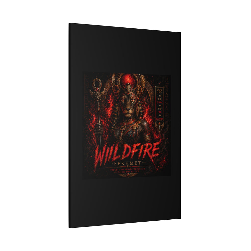 Wildfire Sekhmet Canvas — ‘WILDFIRE Matte Stretched Wall Art