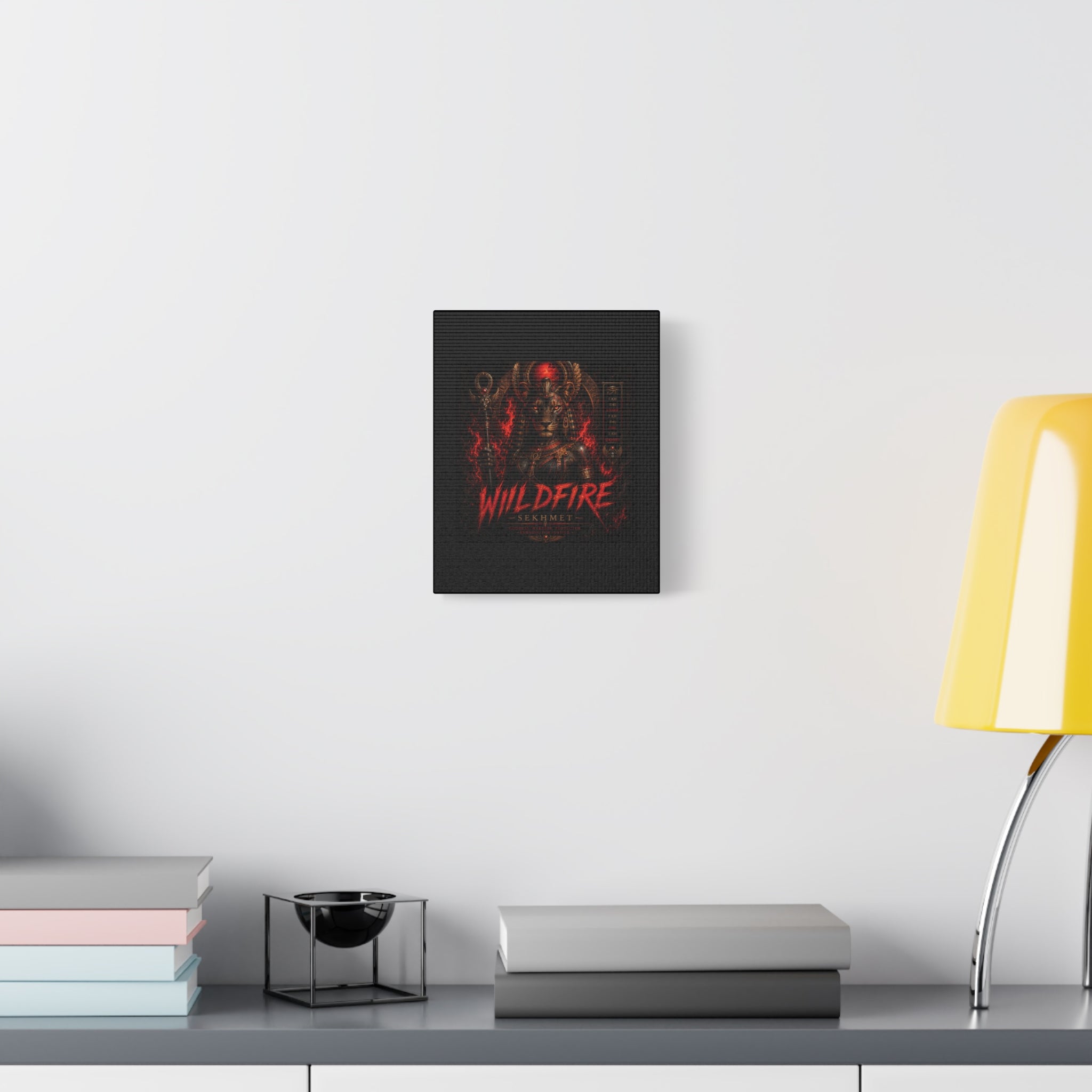 Wildfire Sekhmet Canvas — ‘WILDFIRE Matte Stretched Wall Art