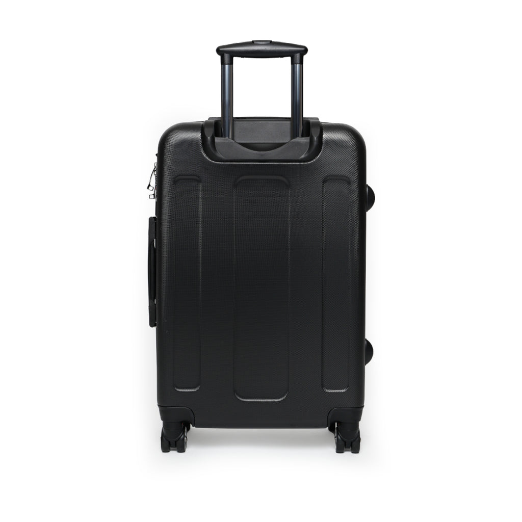Wildfire Skull Carry-On Suitcase — Flame Skull 'Built From The Ashes' Luggage