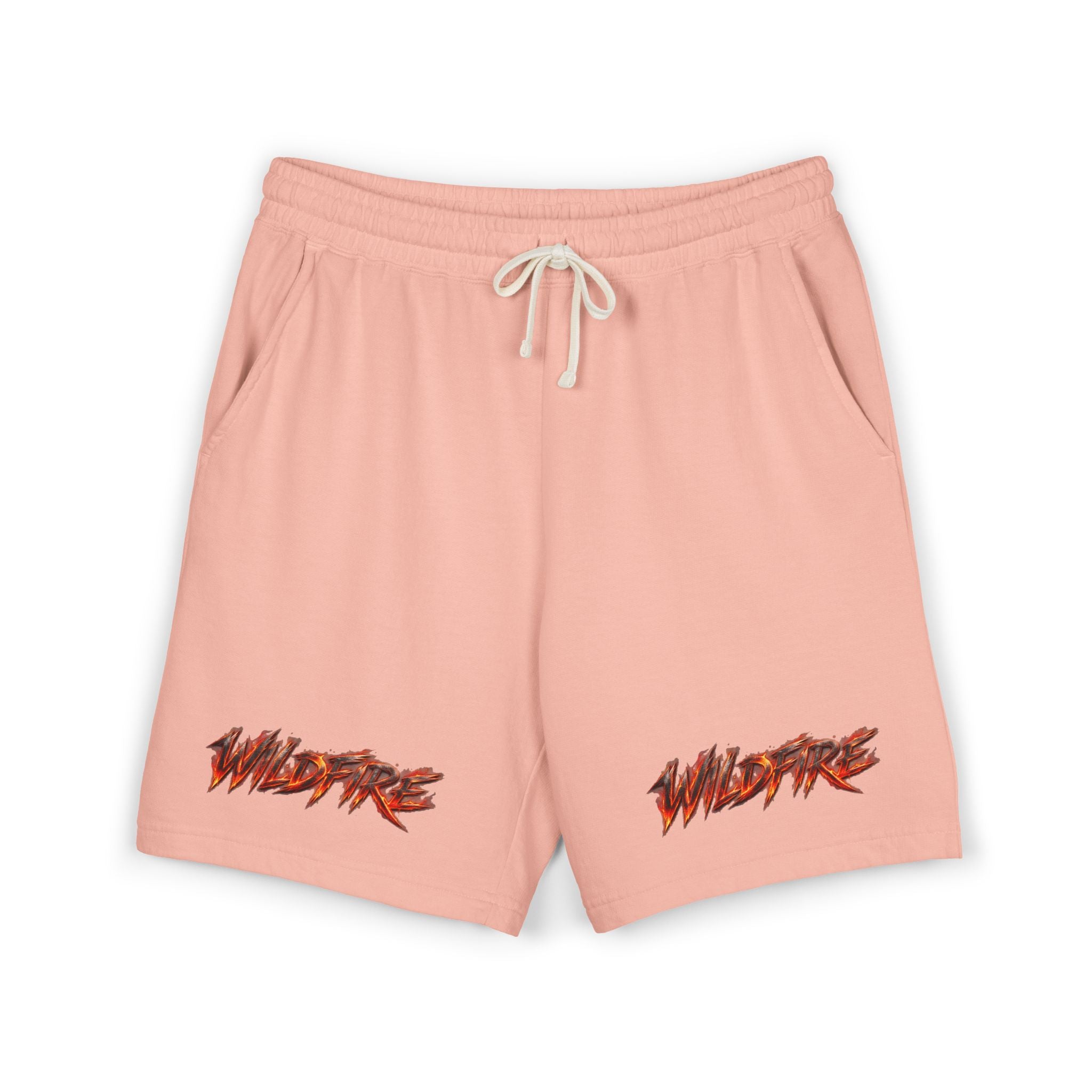 Wildfire Anubis Graphic Sweat Shorts — Lightweight Fleece Lounge Shorts