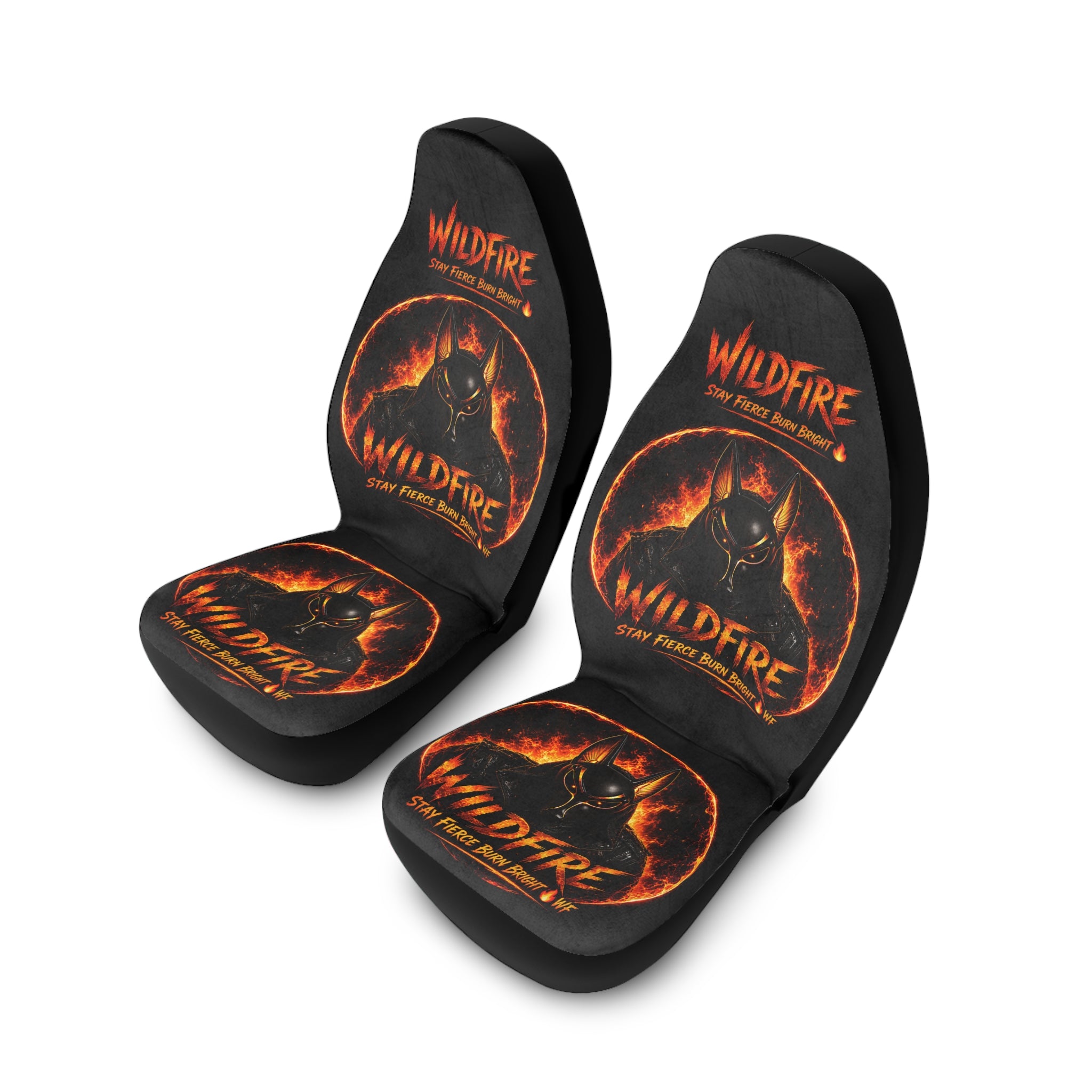 Wildfire Anubis Car Seat Covers — Fiery  Auto Seat Protector