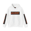 Wildfire Wolf Pack Graphic Hoodie — Flame Band Logo & Back Artwork