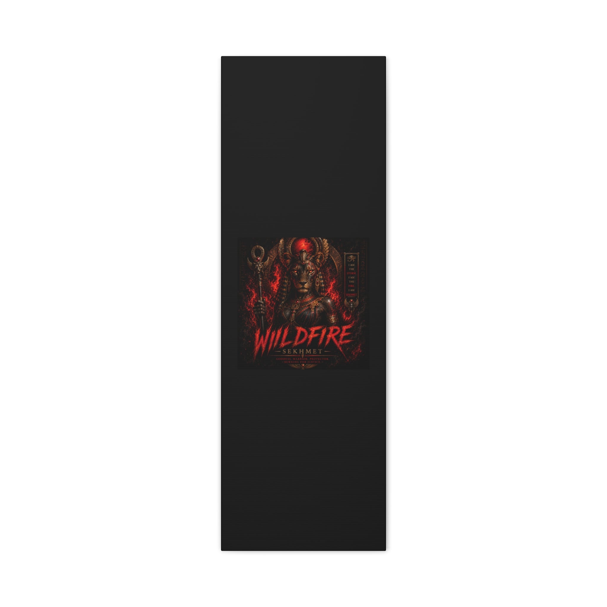 Wildfire Sekhmet Canvas — ‘WILDFIRE Matte Stretched Wall Art