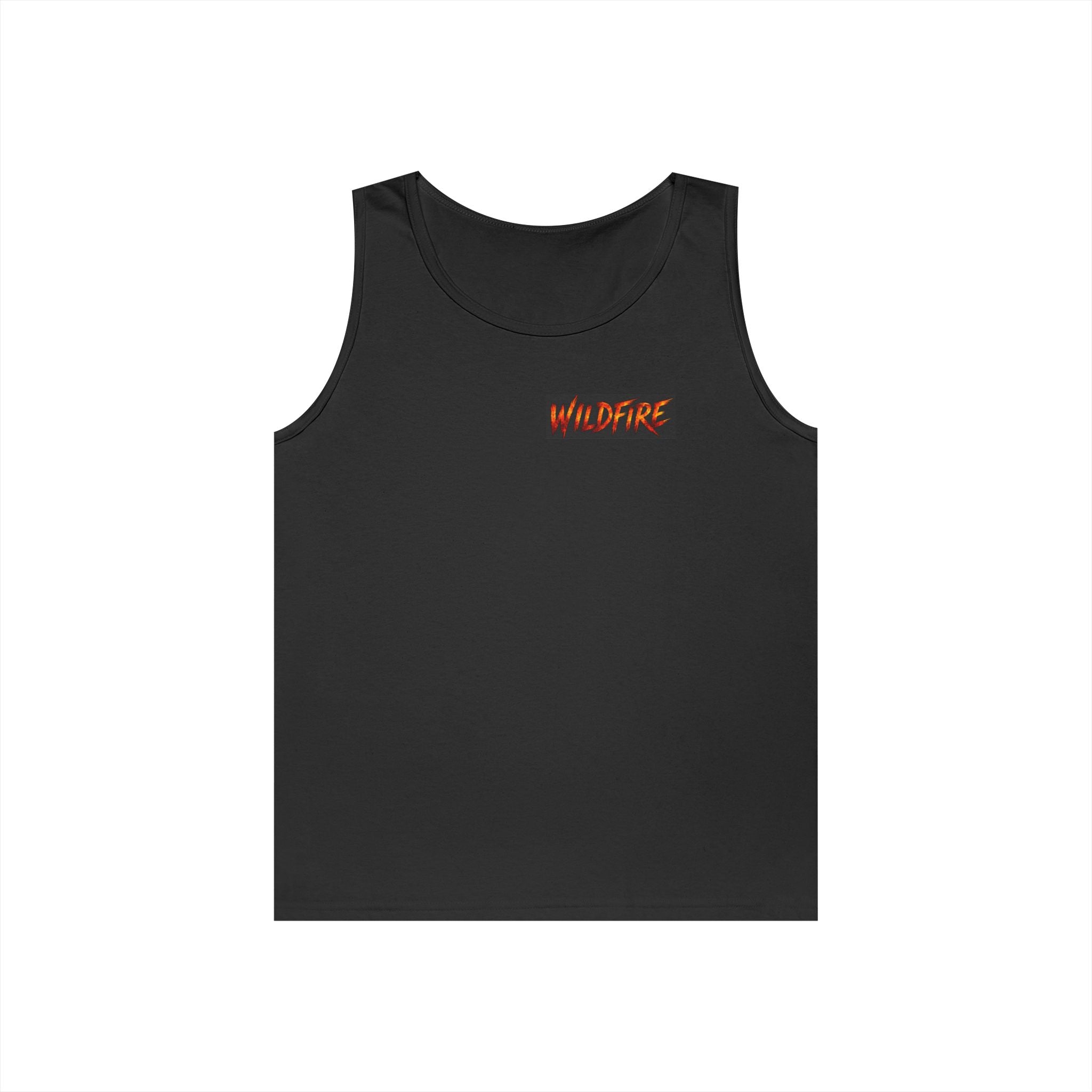 Wildfire Motorbike Tank Top — Wildfire Graphic Flame Freedom Tee