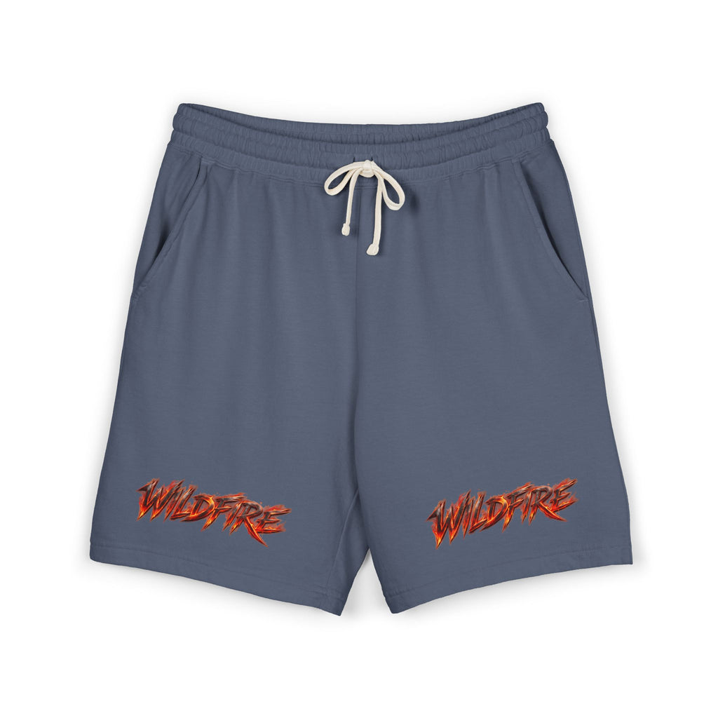 Wildfire Anubis Graphic Sweat Shorts — Lightweight Fleece Lounge Shorts