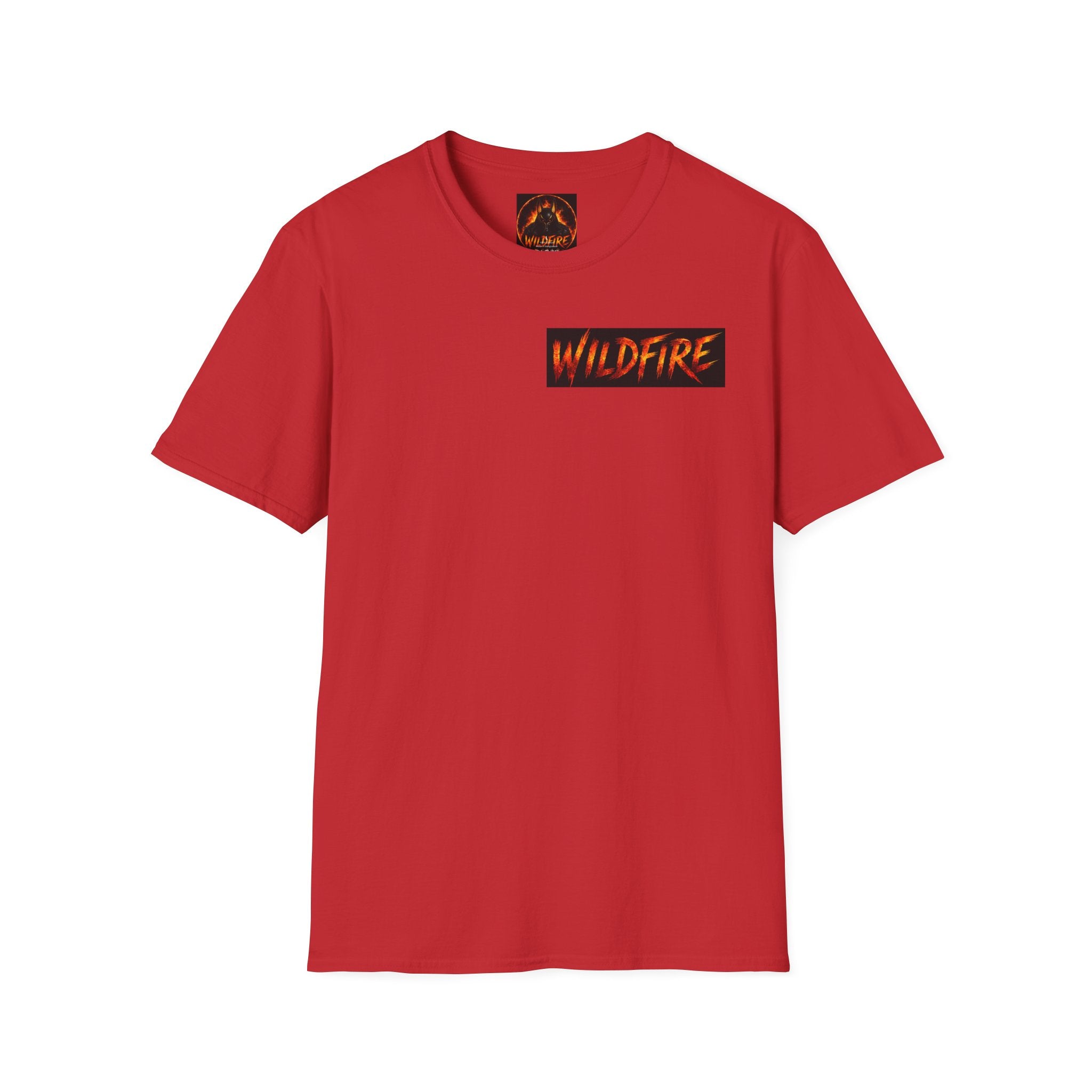 Wildfire Anubis T-Shirt — Bold Fire Graphic Tee