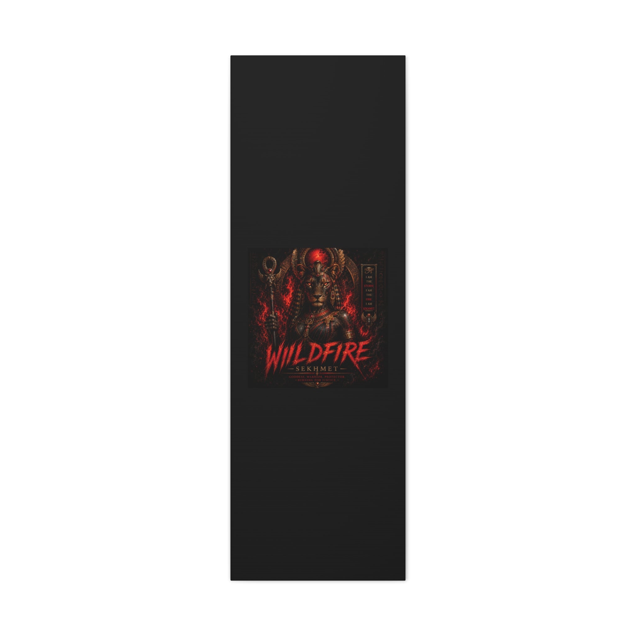 Wildfire Sekhmet Canvas — ‘WILDFIRE Matte Stretched Wall Art