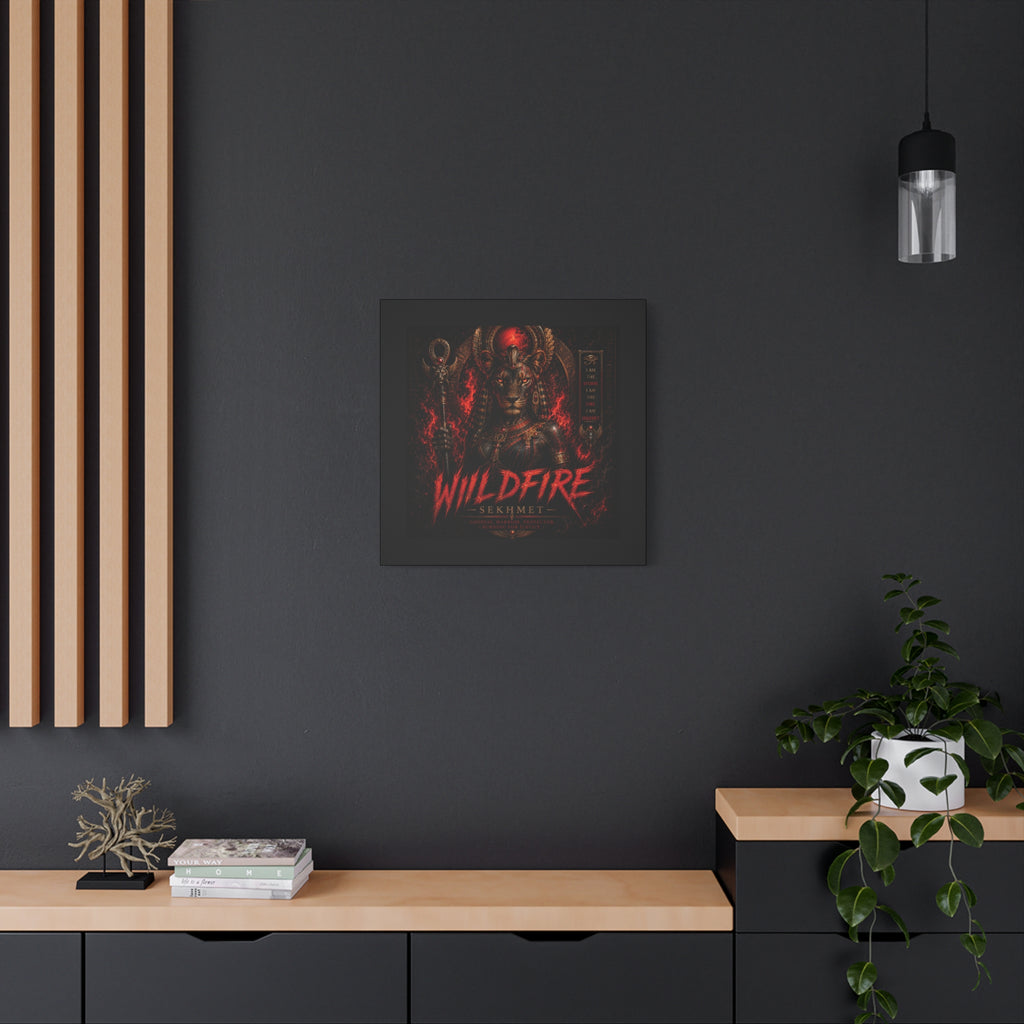 Wildfire Sekhmet Canvas — ‘WILDFIRE Matte Stretched Wall Art