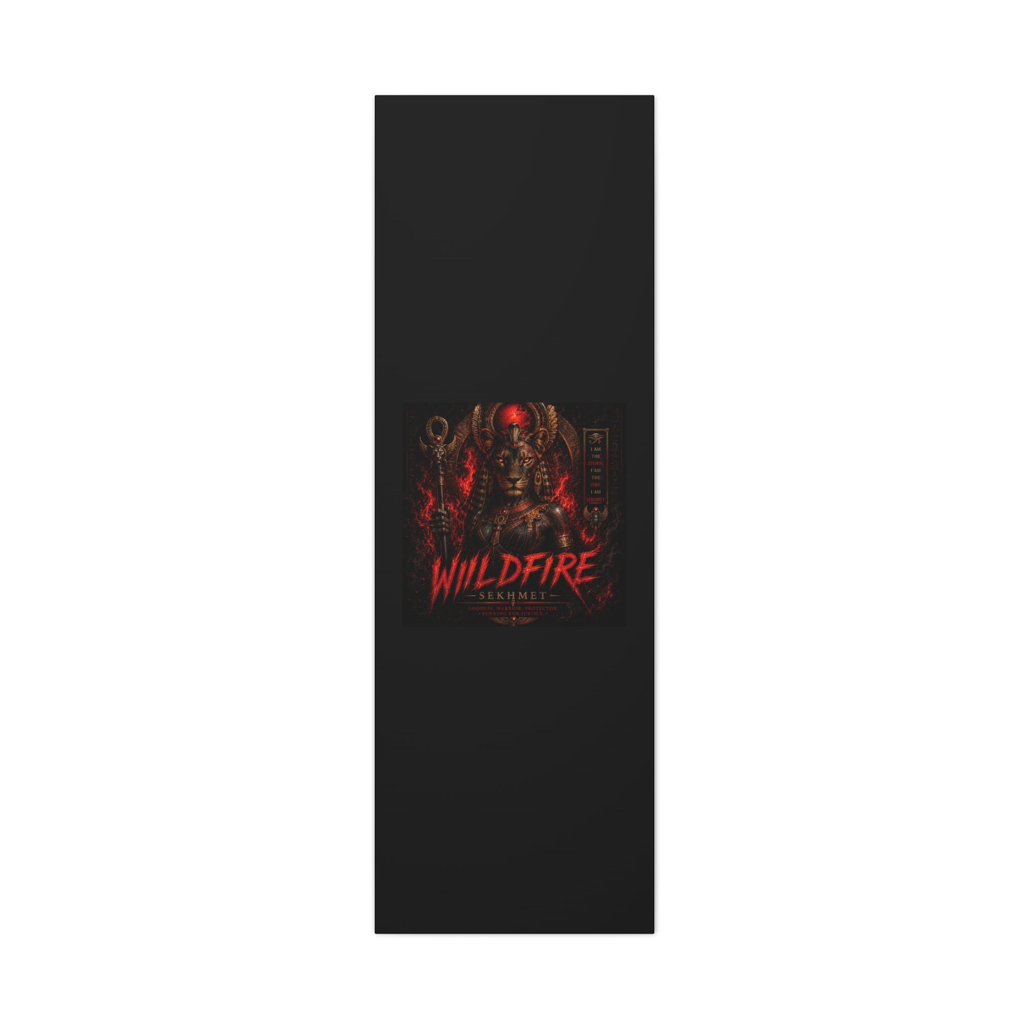Wildfire Sekhmet Canvas — ‘WILDFIRE Matte Stretched Wall Art