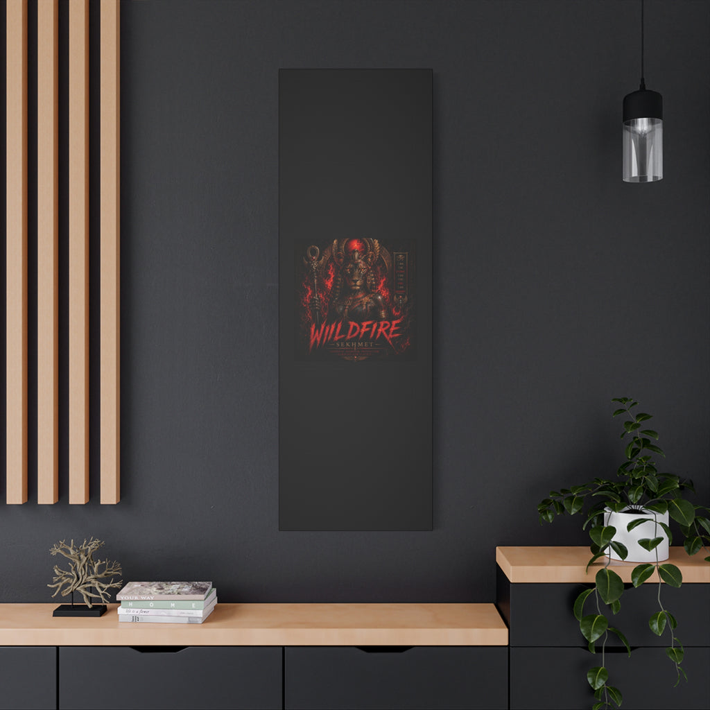 Wildfire Sekhmet Canvas — ‘WILDFIRE Matte Stretched Wall Art