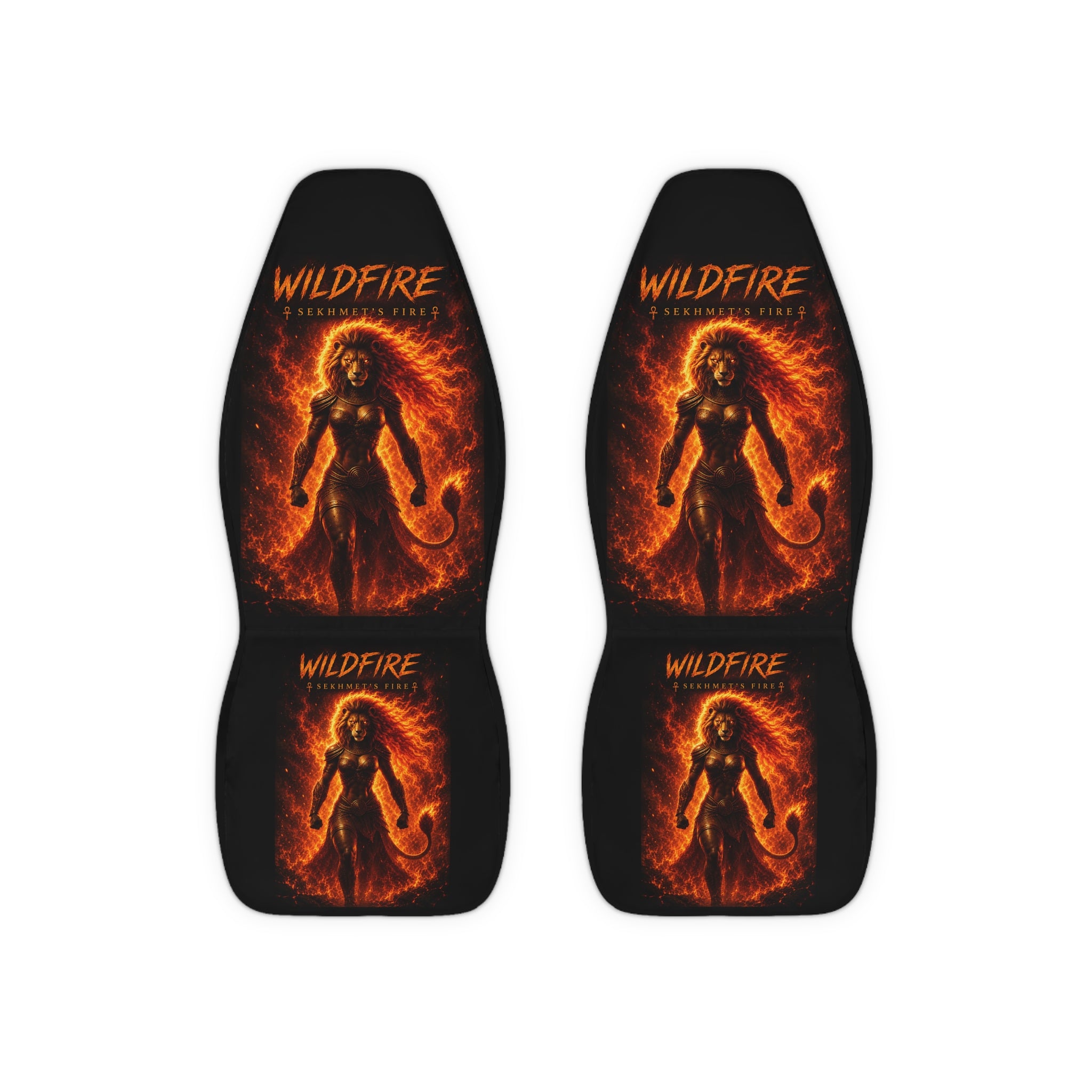 Wildfire Sekhmet Car Seat Covers — Polyester Auto Seat Protector