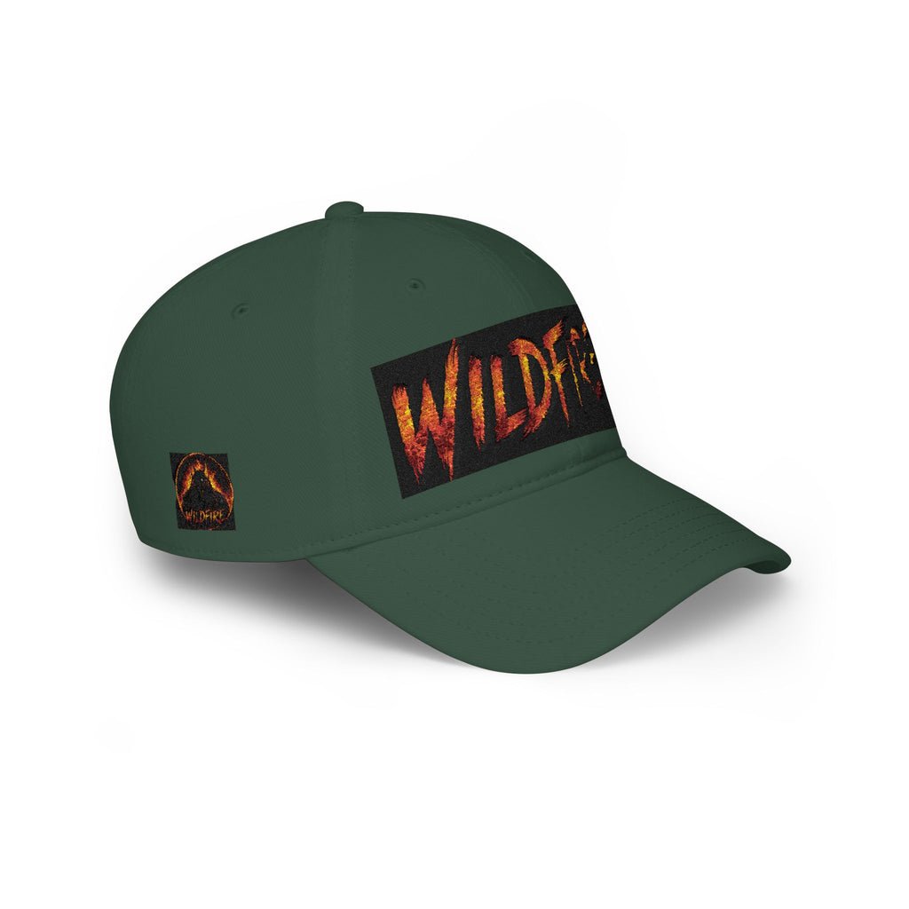 Wildfire Flame Logo Cap — Low Profile Baseball Hat