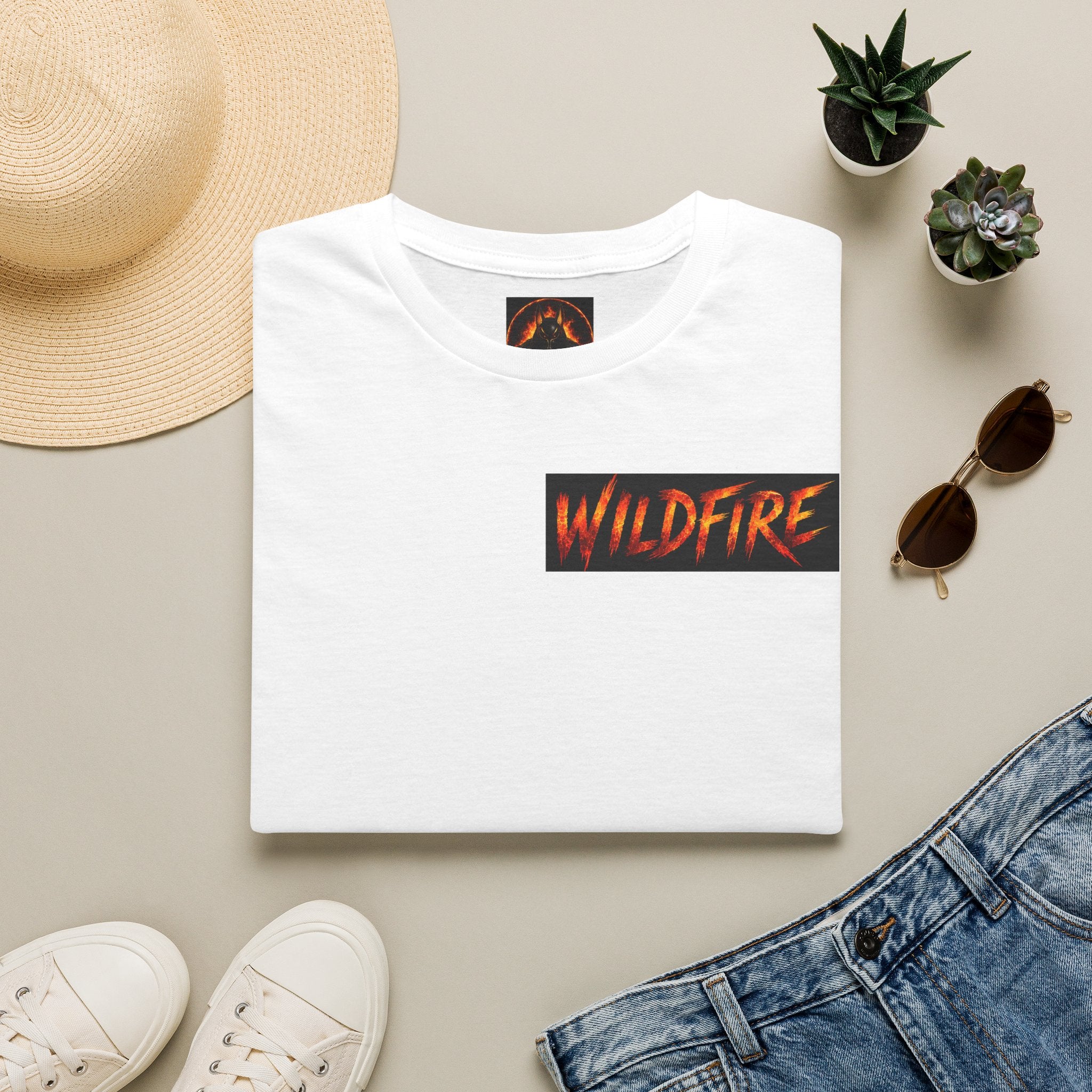 Wildfire Roaring Lion Graphic T-Shirt