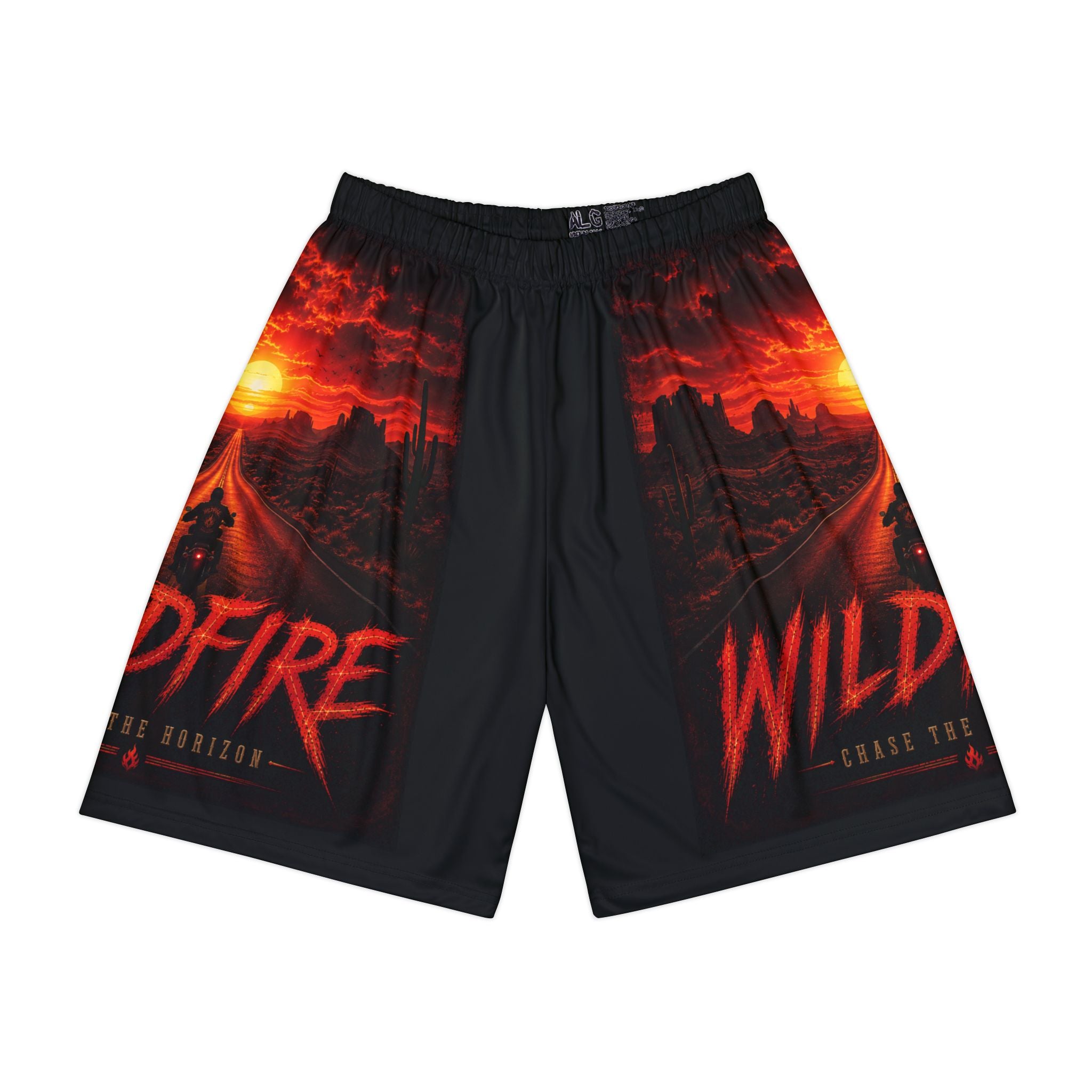 Wildfire Chase The Horizon Basketball Shorts — Men’s Athletic Shorts