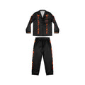 Wildfire Flame Satin women's Pajama Set - Women's Fiery Graphic Sleepwear