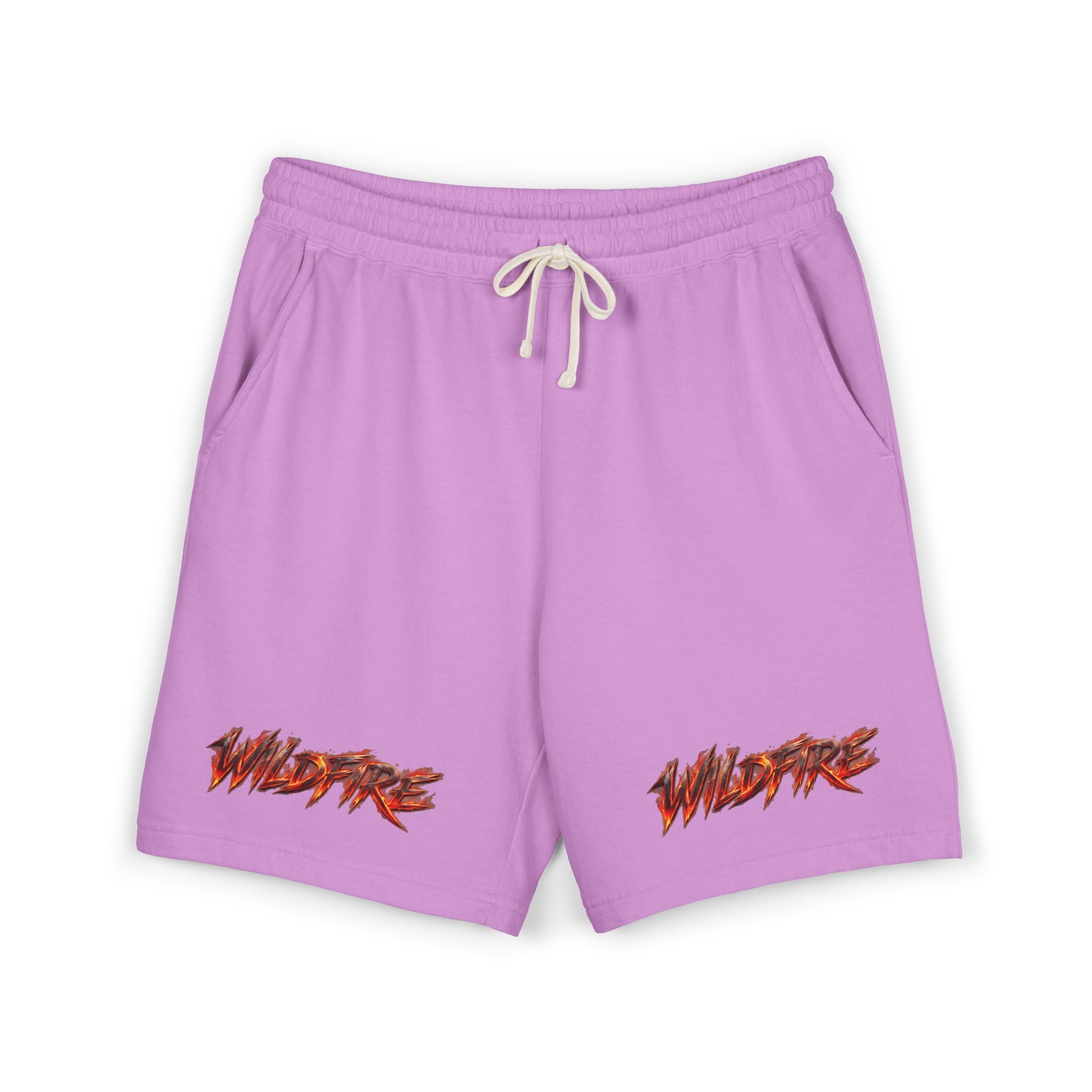 Wildfire Anubis Graphic Sweat Shorts — Lightweight Fleece Lounge Shorts