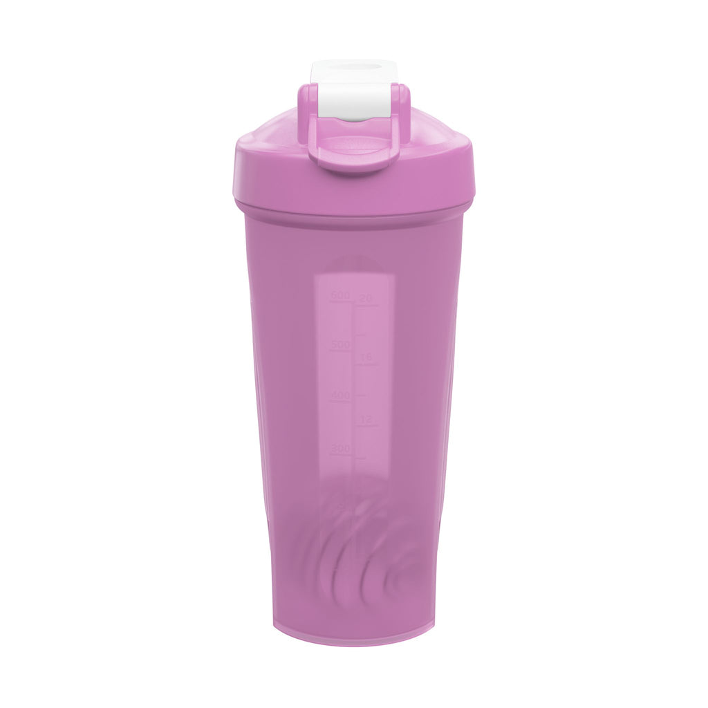Protein Shaker Bottle — 'WILDFIRE' Flaming Vertical Logo Fitness Shaker