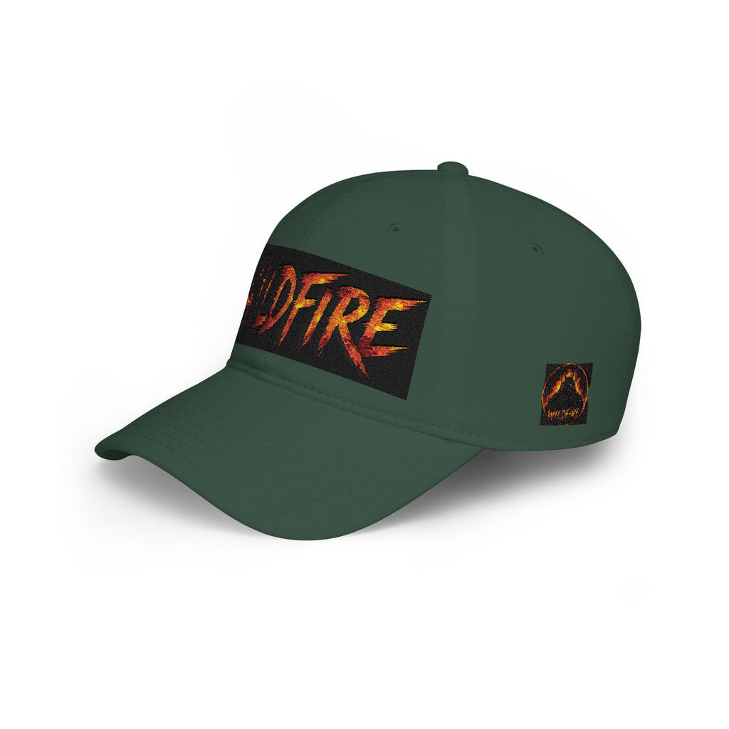 Wildfire Flame Logo Cap — Low Profile Baseball Hat