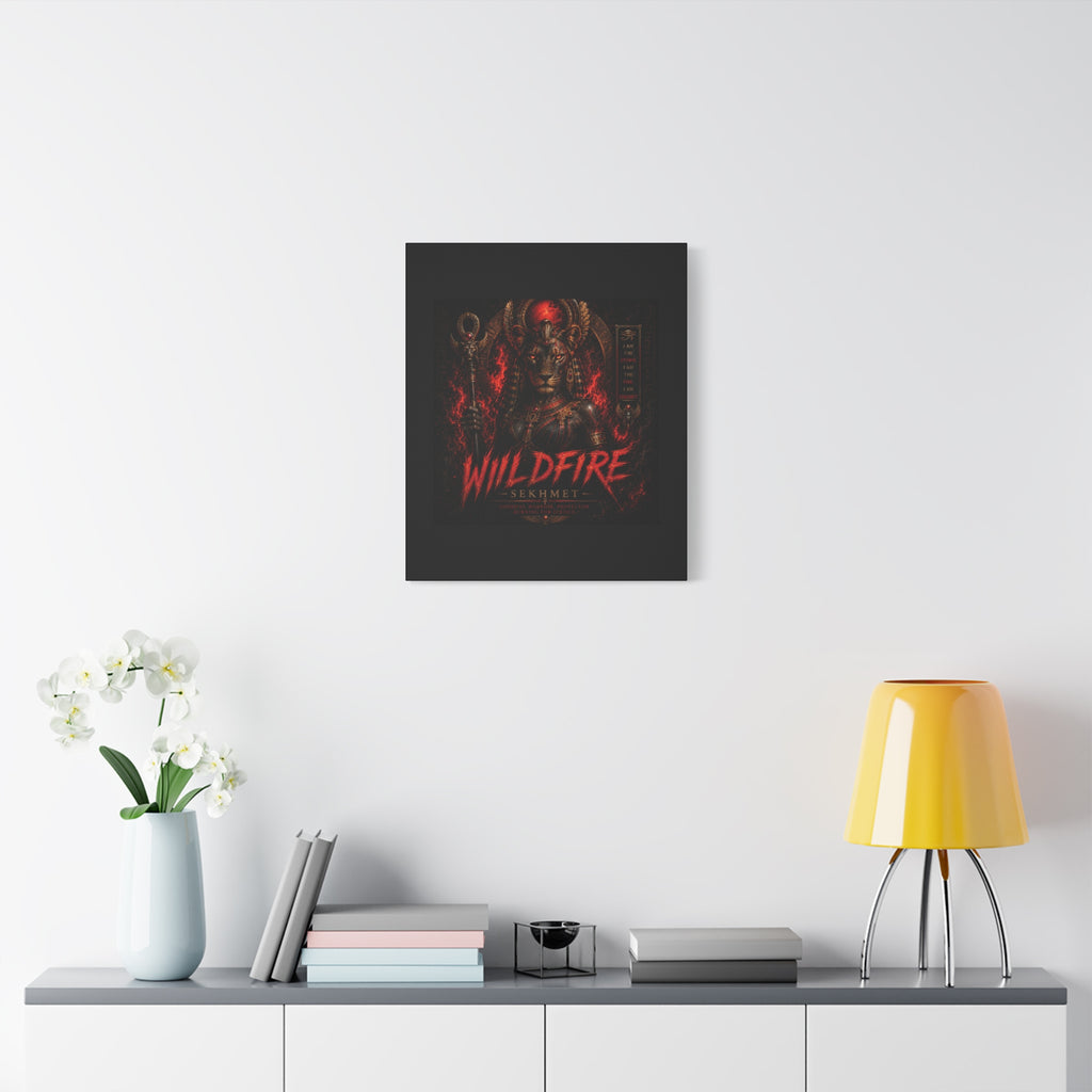Wildfire Sekhmet Canvas — ‘WILDFIRE Matte Stretched Wall Art