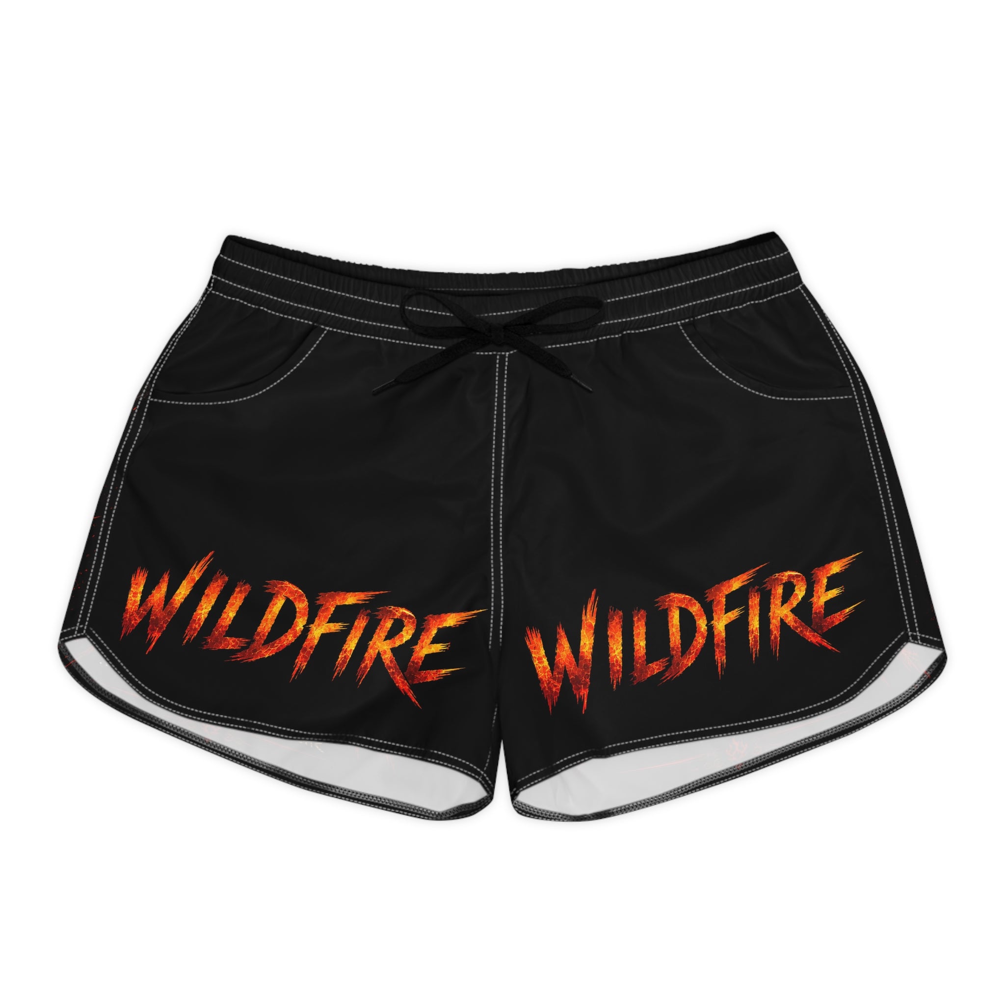 Wildfire Flame Graphic women's Shorts — Women's Casual Athletic Shorts