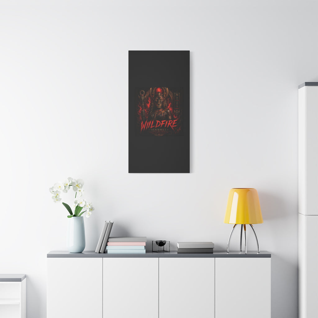 Wildfire Sekhmet Canvas — ‘WILDFIRE Matte Stretched Wall Art