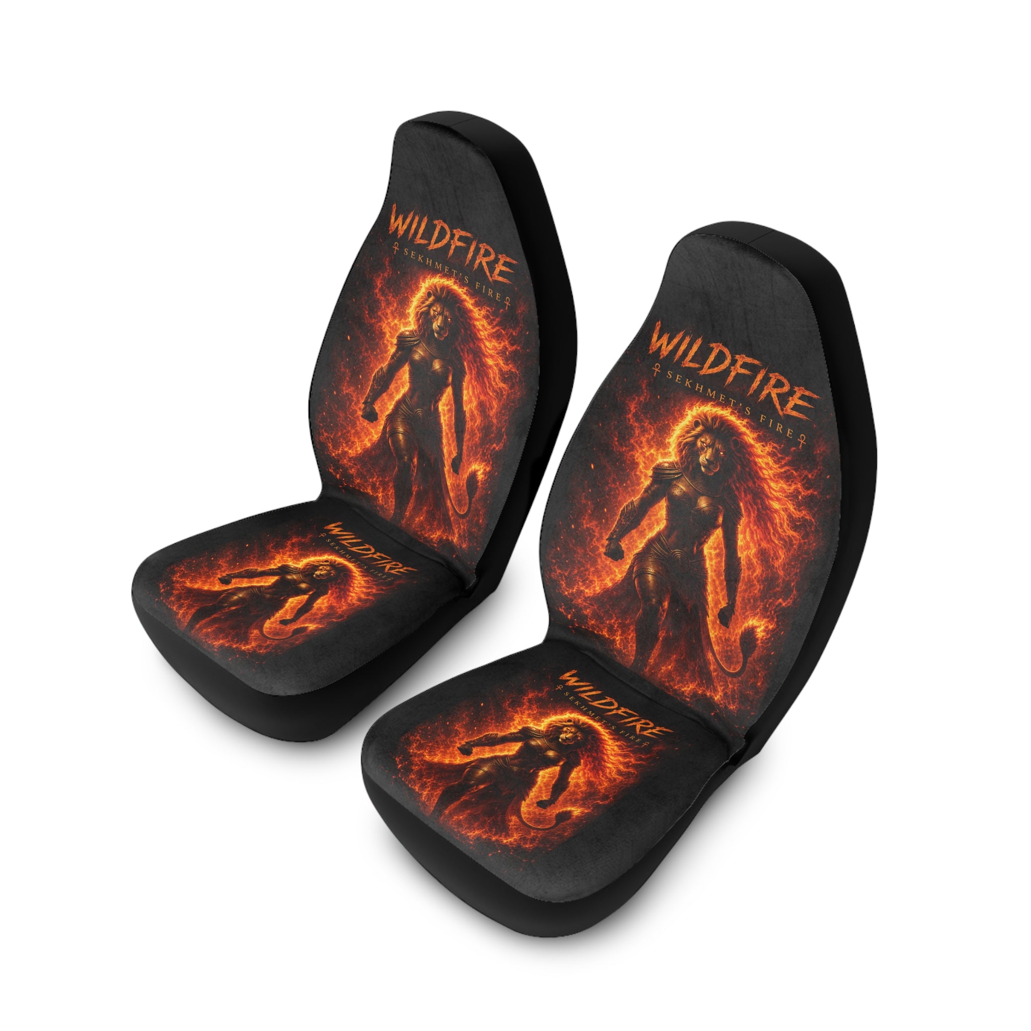 Wildfire Sekhmet Car Seat Covers — Polyester Auto Seat Protector