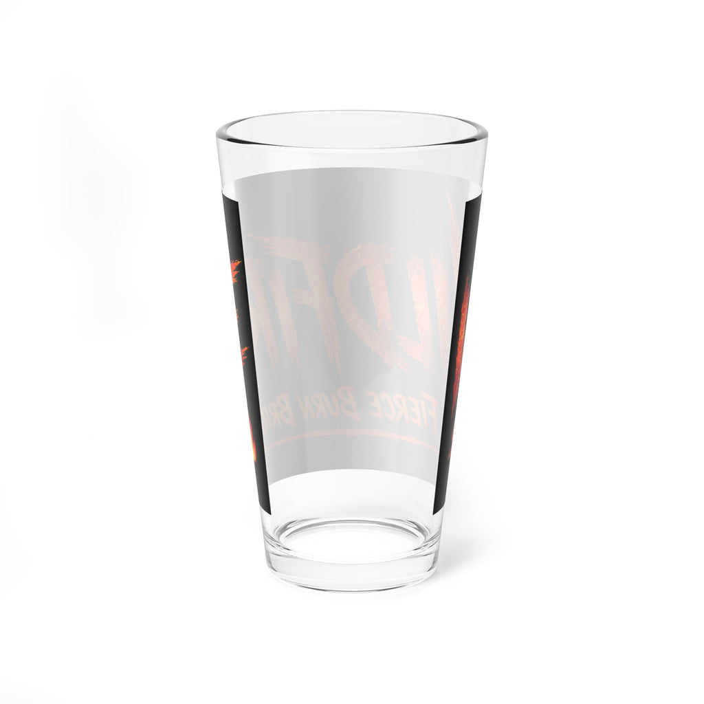 Wildfire Mixing Glass — 16oz ‘Stay Fierce’ Flame Logo Pint Glass