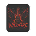 Wildfire Guitar Picnic Blanket — Rock Band Flame Design (“Stay Fierce • Burn Bright”)