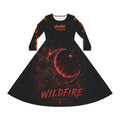 Wildfire Dance Dress — Moonfire Long Sleeve Performance Dress