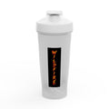 Protein Shaker Bottle — 'WILDFIRE' Flaming Vertical Logo Fitness Shaker