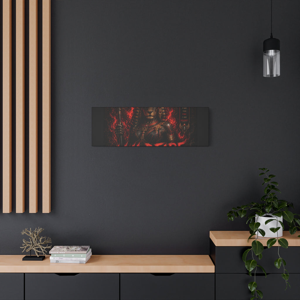 Wildfire Sekhmet Canvas — ‘WILDFIRE Matte Stretched Wall Art