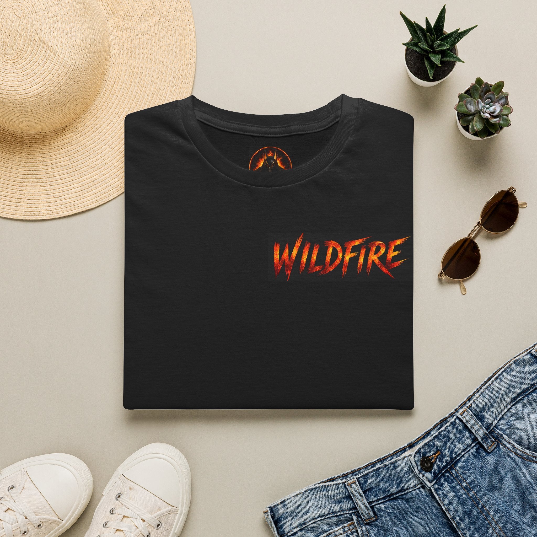 Wildfire Roaring Lion Graphic T-Shirt