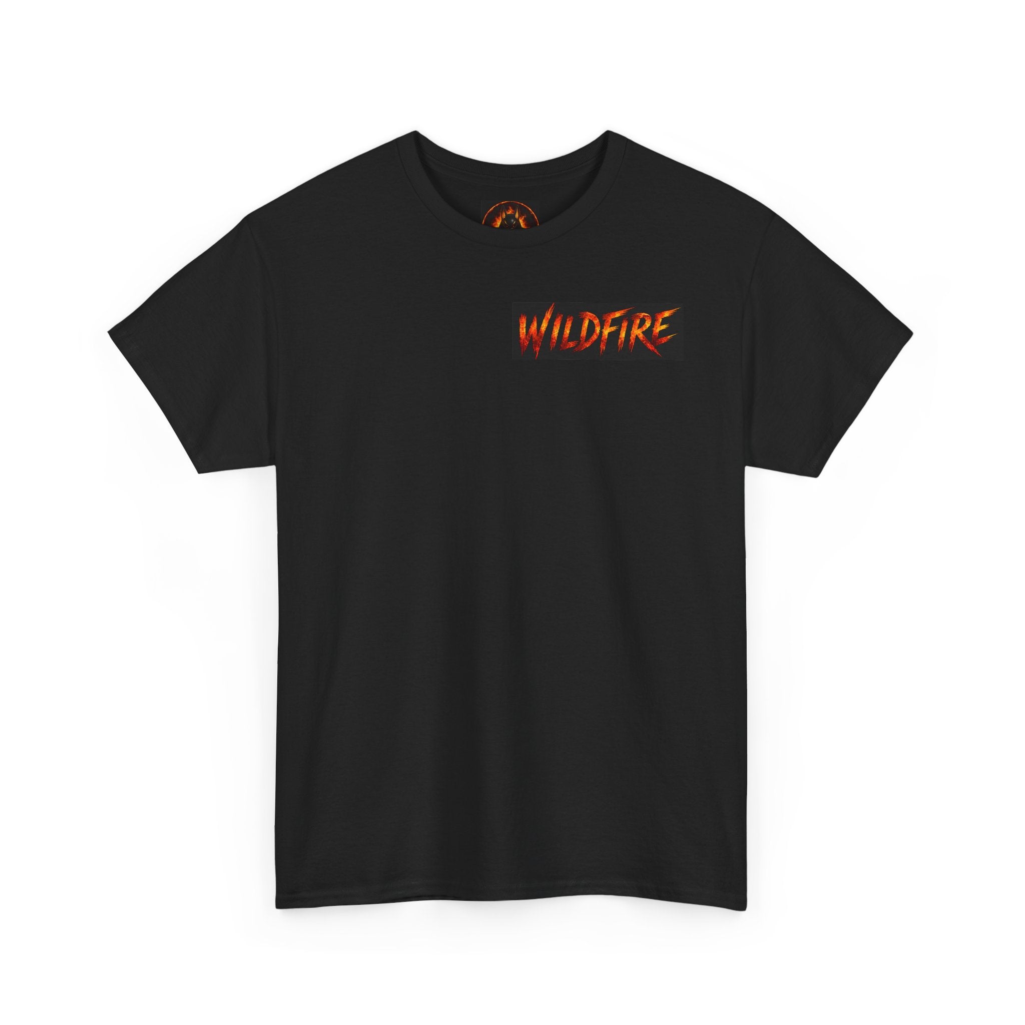 Wildfire Graphic Tee — "Walk With Me" Backprint