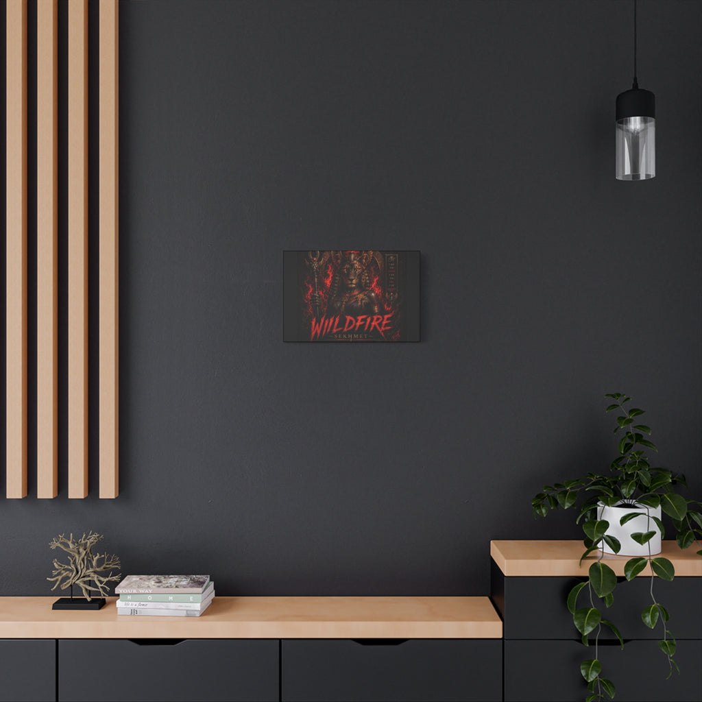 Wildfire Sekhmet Canvas — ‘WILDFIRE Matte Stretched Wall Art